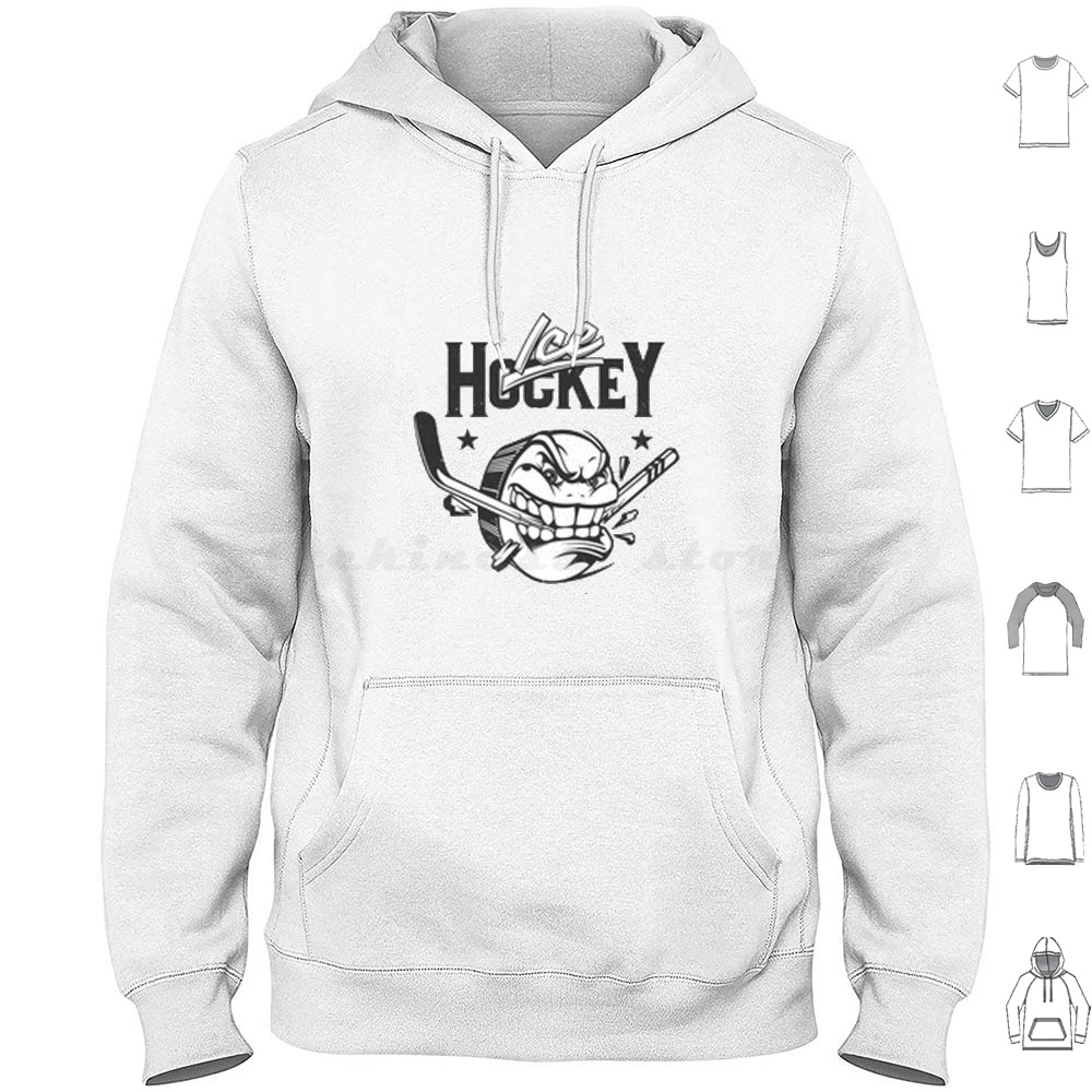 Field Hockey Stick - ICE Hockey Hoodie ผ้าฝ้ายแขนยาวกีฬาคริกเก็ตน้ําแข็ง ICE Hockey