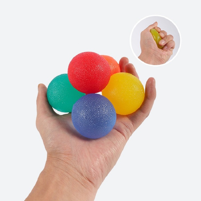 Sports Equipment List - ด้ามจับไข่บริหารมือลูกบอลบริหารนิ้ว peralatan olahraga rumahan ฟิตเนสยิมฟิตเนสที่จับมือยืดมือเพิ่มความแข็งแรงของกล้ามเนื้อ