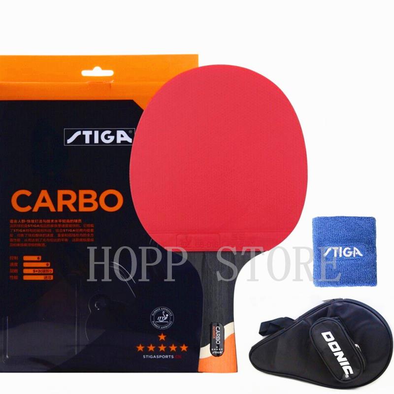 Badminton Racket Carbon - STIGA 6 Star แร็กเก็ต Offensive Professional