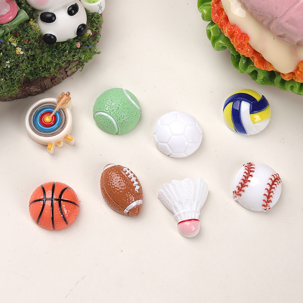เรซิ่นรูปอุปกรณ์กีฬา 20 ชิ้น ร - Sports Equipment That Starts With A บทวิจารณ์และราคา