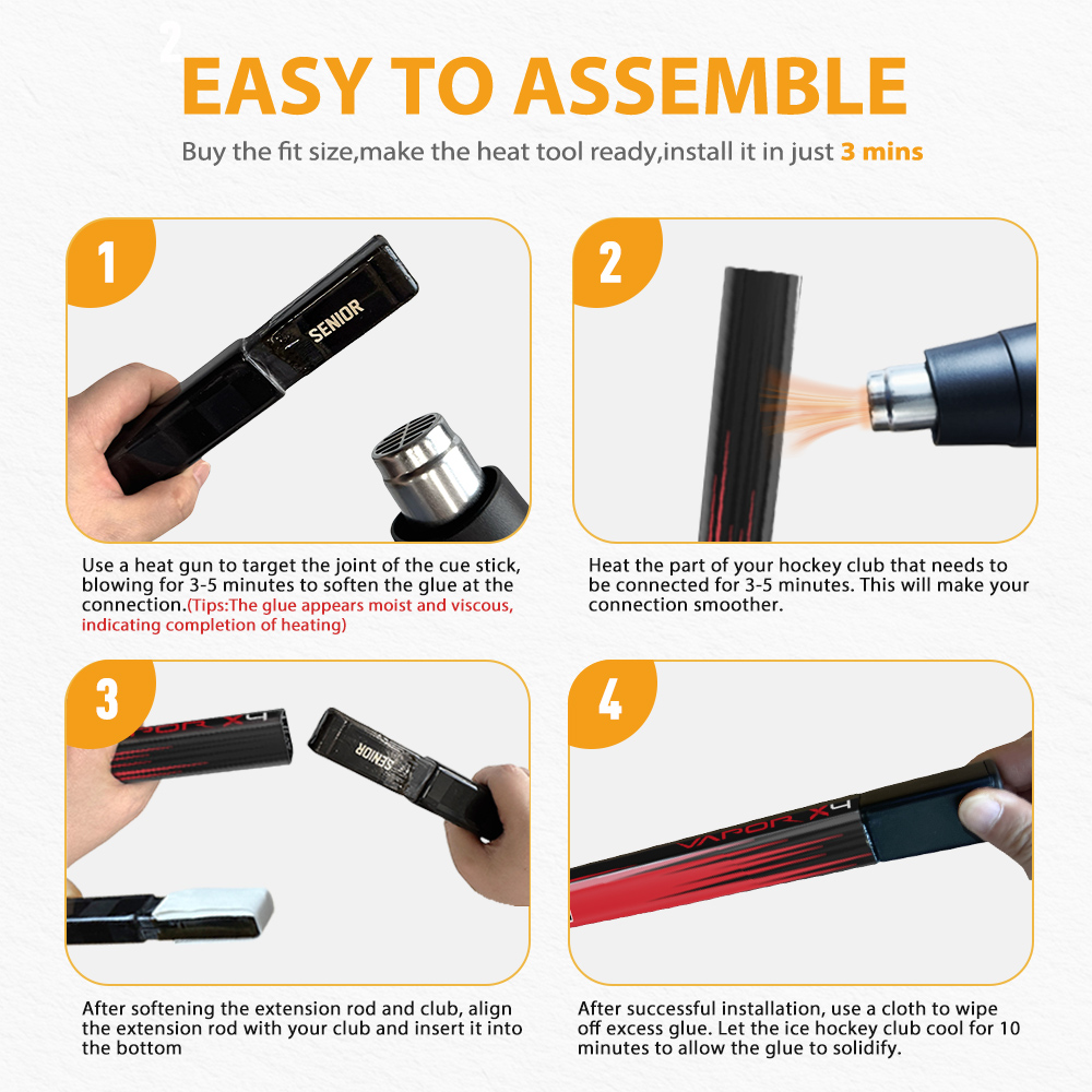 ปลั๊กปลายไม้ฮอกกี้ 5 ชิ้น ขนาด - Field Hockey Stick บทวิจารณ์และราคา