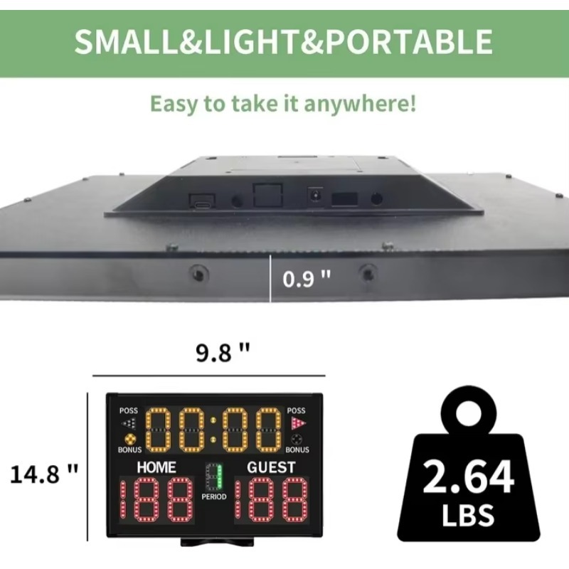 ป้ายคะแนนอิเล็กทรอนิกส์ LED สำ - Sports Equipment Advertisement บทวิจารณ์และราคา