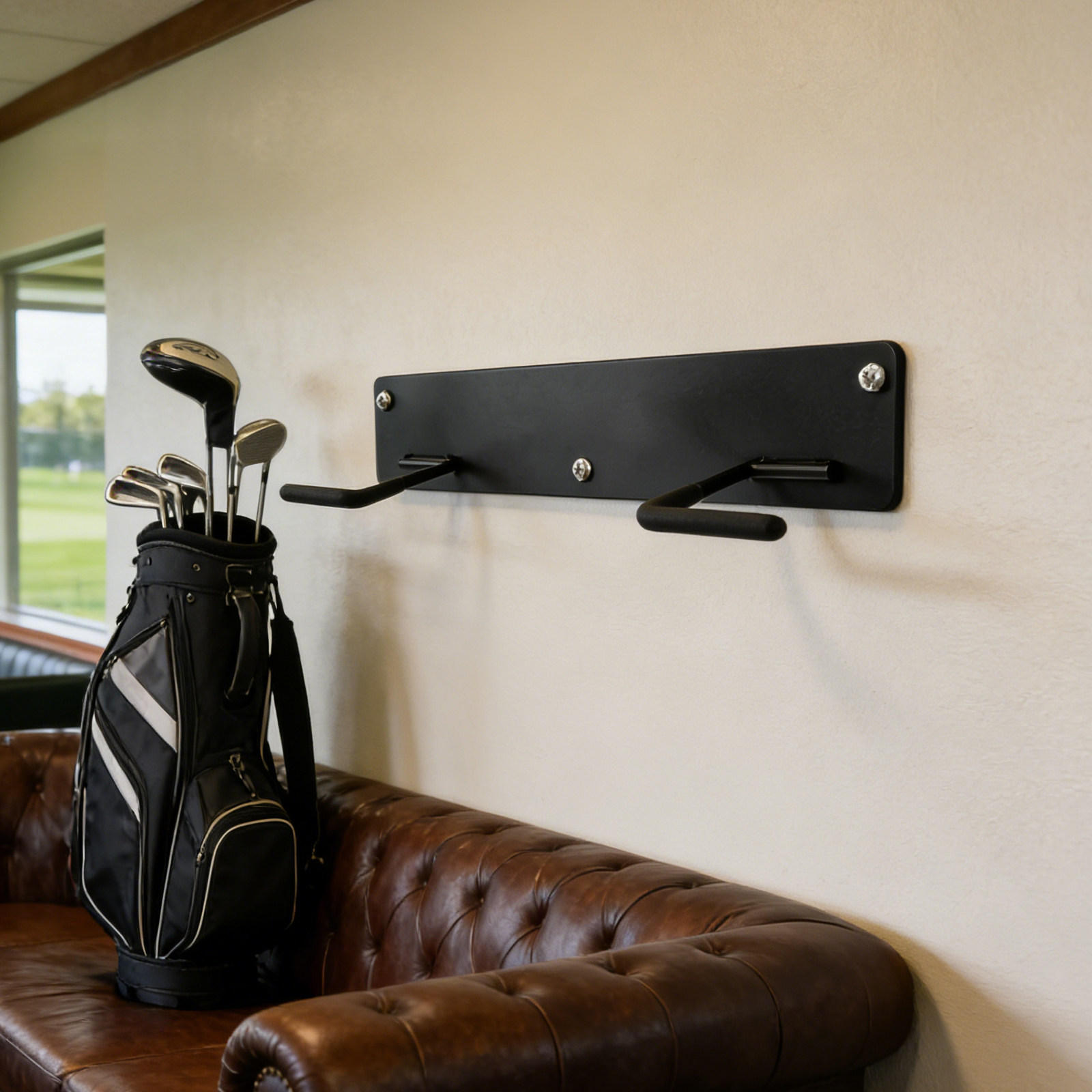 ชั้นวางกระเป๋ากอล์ฟแบบติดผนัง  - Sports Equipment Garage Organizer บทวิจารณ์และราคา