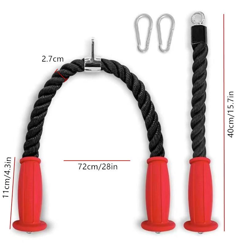 Ergonomic Tricep Ropes Non-Sli - Sports Equipment List บทวิจารณ์และราคา