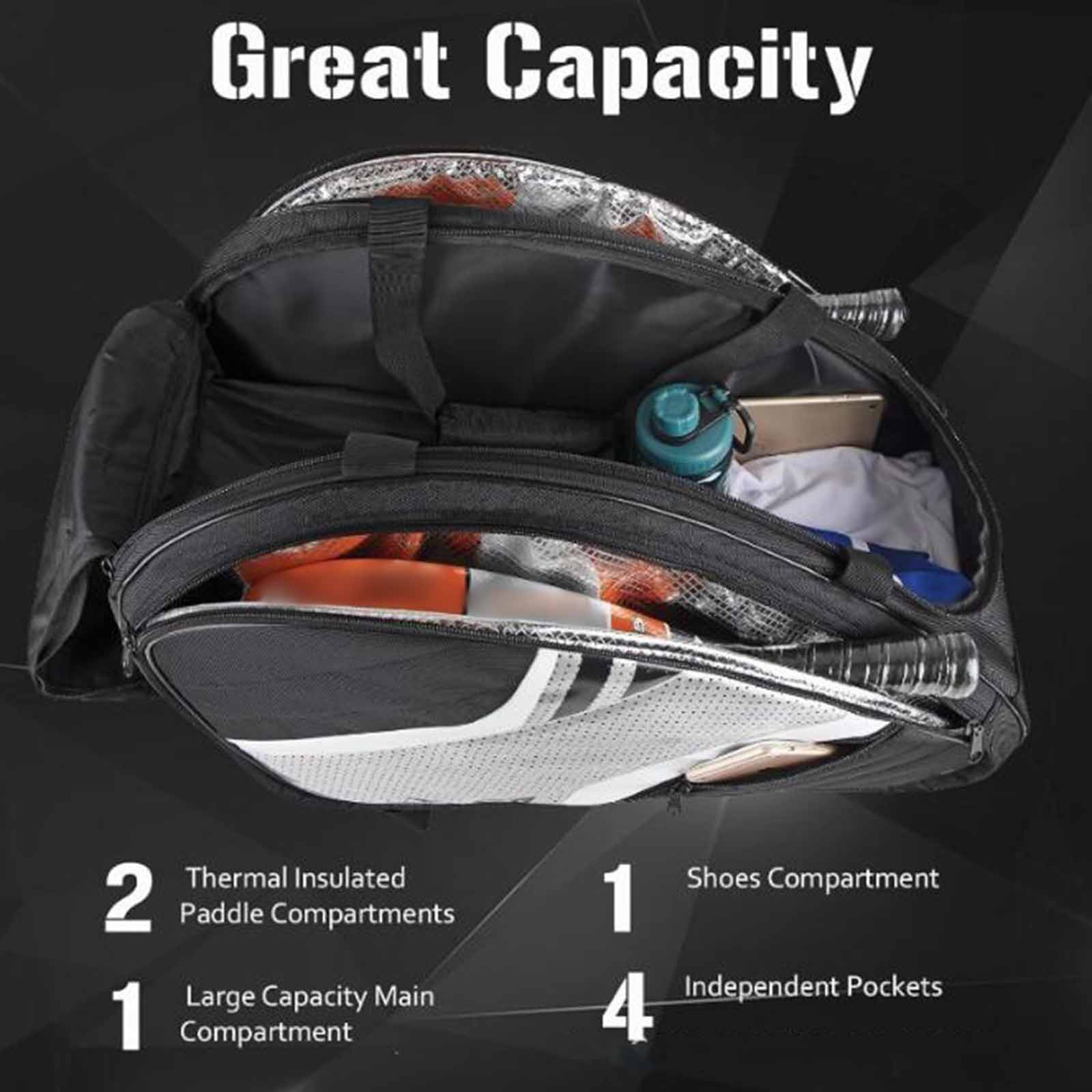 กระเป๋าเป้สะพายหลังเทนนิส กระเ - Sports Equipment Tennis บทวิจารณ์และราคา