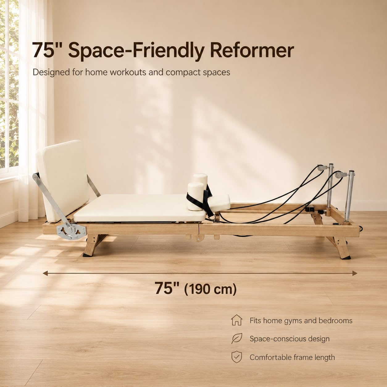 เครื่องพิลาทิสแบบพับได้ขนาด 75 - Sports Equipment Nearby บทวิจารณ์และราคา