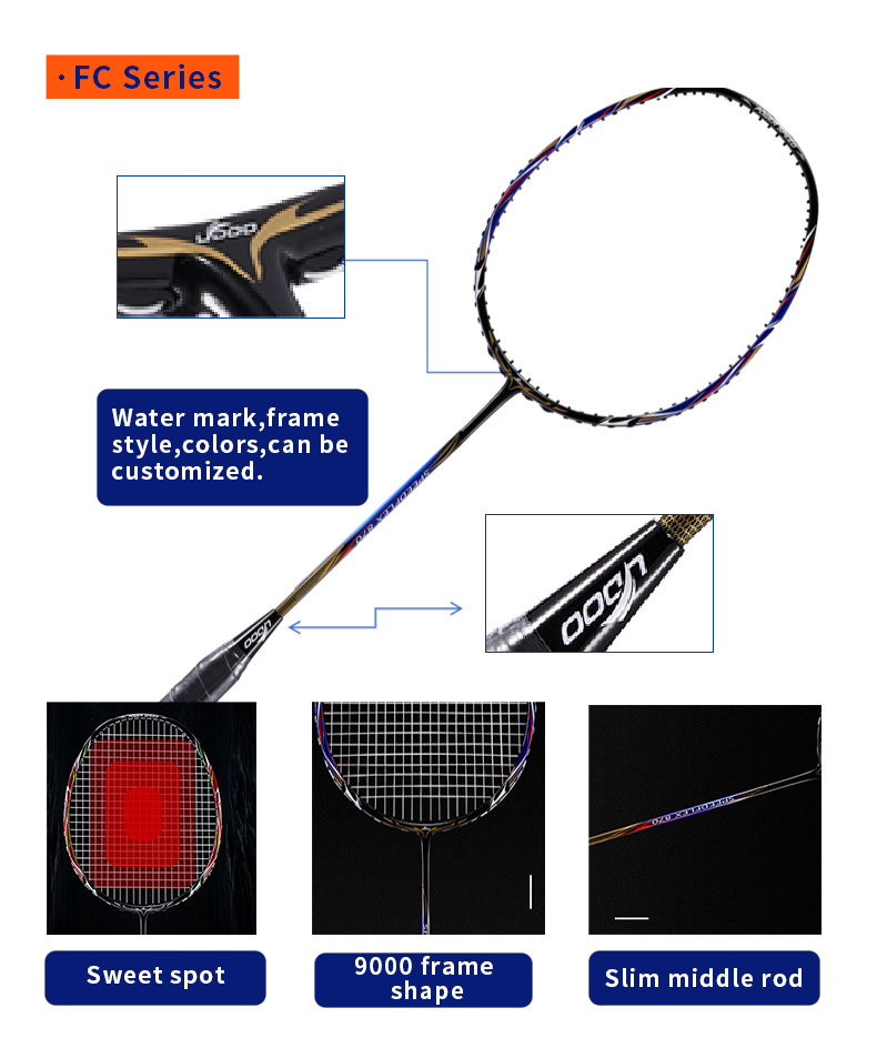 ไม้แบดมินตัน G5 วัสดุคาร์บอนไฟ - Badminton Racket Carbon บทวิจารณ์และราคา