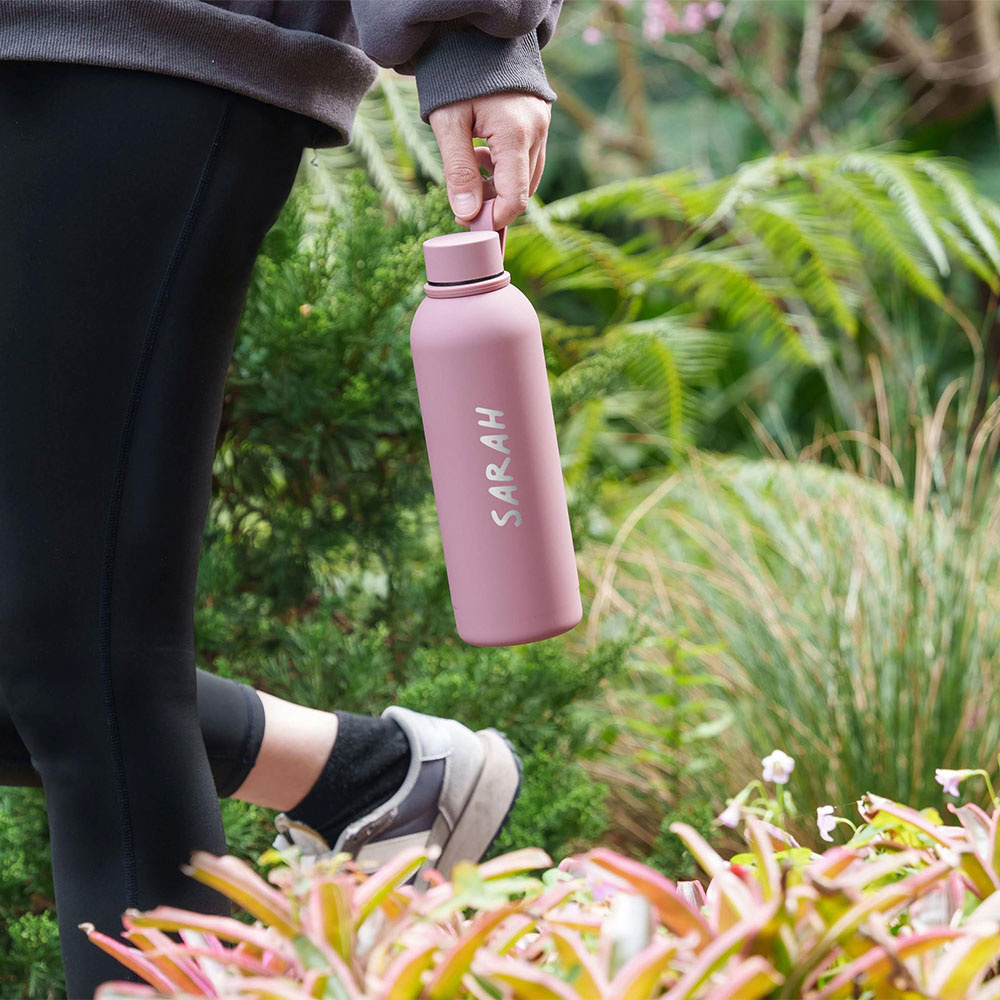ขวดน้ำสแตนเลสสตีลแบบกำหนดชื่อไ - Sports Equipment With Names บทวิจารณ์และราคา