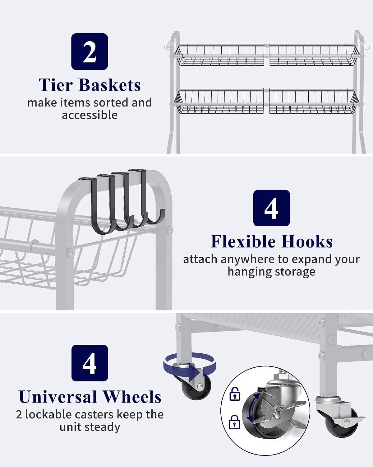 ที่เก็บอุปกรณ์กีฬาแบบมีล้อเลื่ - Sports Equipment Garage Organizer บทวิจารณ์และราคา