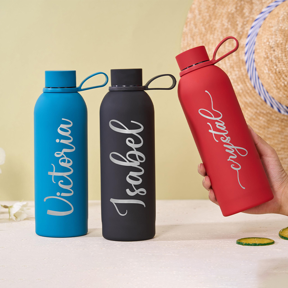 ขวดน้ำสแตนเลสสตีลแบบพกพา ฉนวนก - Sports Equipment With Names บทวิจารณ์และราคา